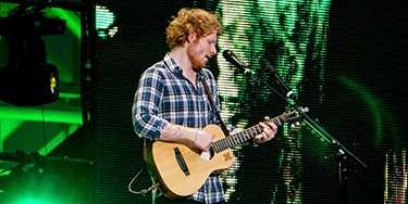 Image of Ed Sheeran In Santa Clara