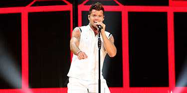 Image of Ricky Martin In Las Vegas