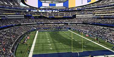 Image of Los Angeles Rams In Baltimore